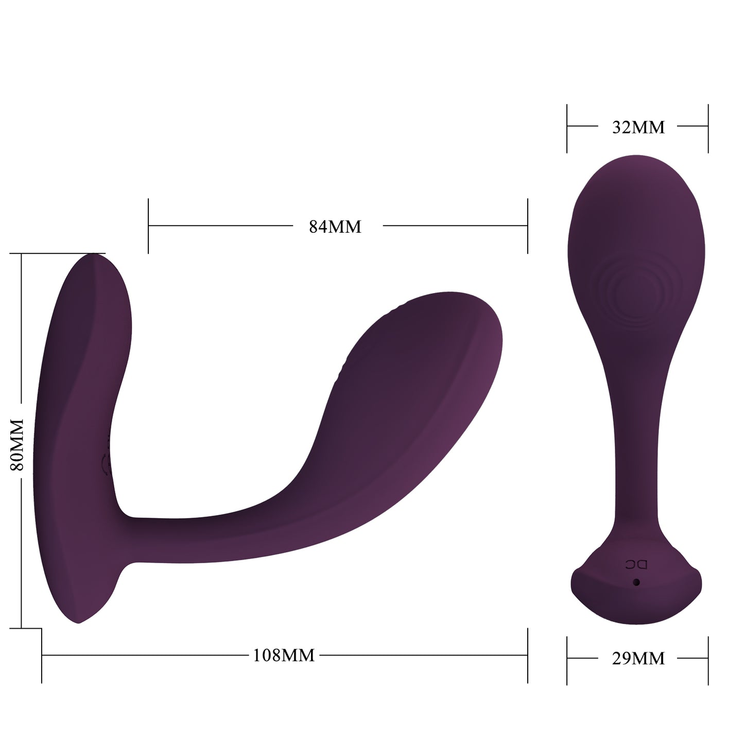 Pretty Love Baird G-Spot Vibrator Byzantium (App)