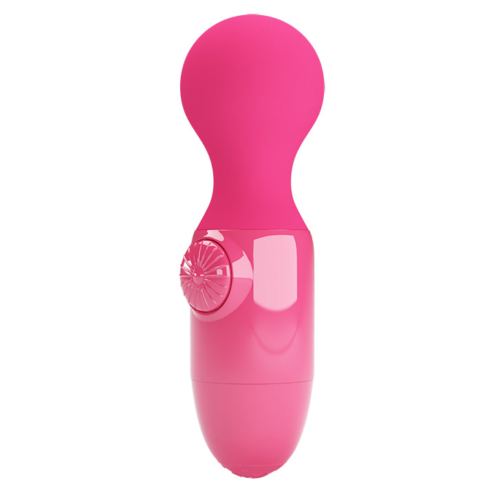 Pretty Love Little Cute Mini Stick Massager Vibrator Hot Pink