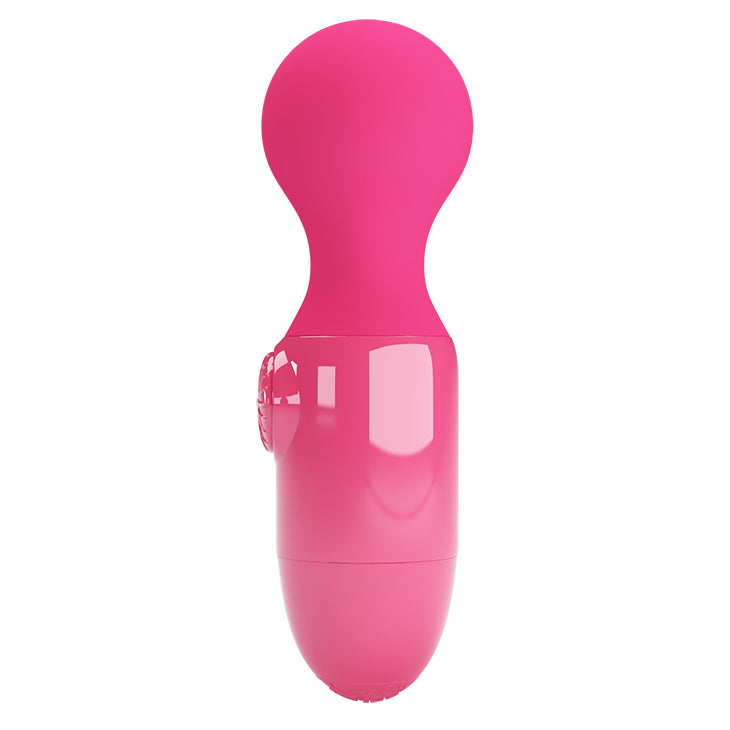 Pretty Love Little Cute Mini Stick Massager Vibrator Hot Pink