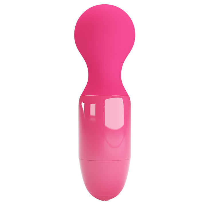 Pretty Love Little Cute Mini Stick Massager Vibrator Hot Pink