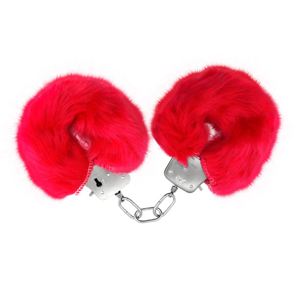 Baile Fluffy Handcuffs Pink