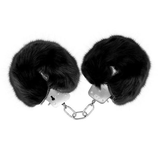 Baile Fluffy Handcuffs Black
