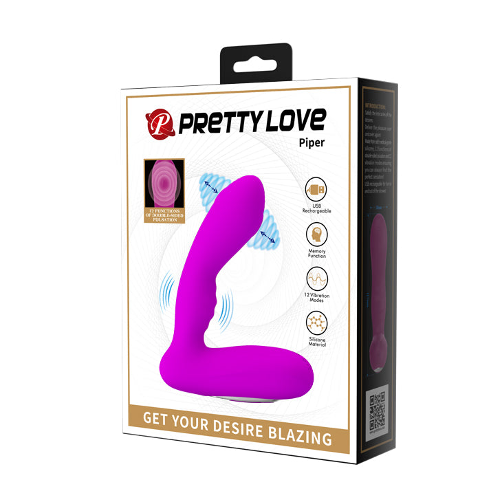 Pretty Love Piper Prostate Vibrator Purple
