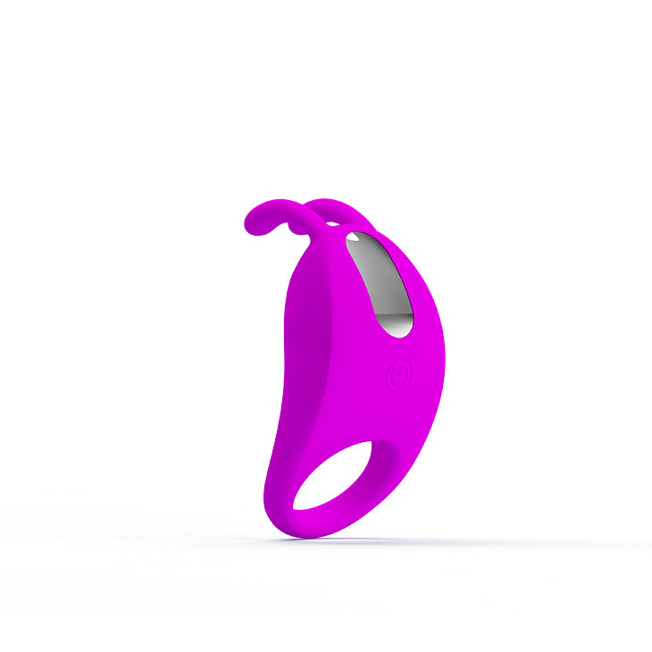 Pretty Love Rabbit Vibrator Cock Ring Purple