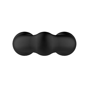 Crazy Bull Ribbed Silicone Cock Ring 18mm