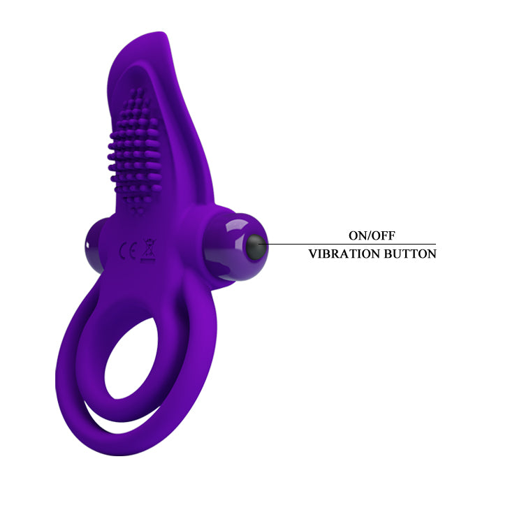 Pretty Love Couples Vibrating Cock Ring