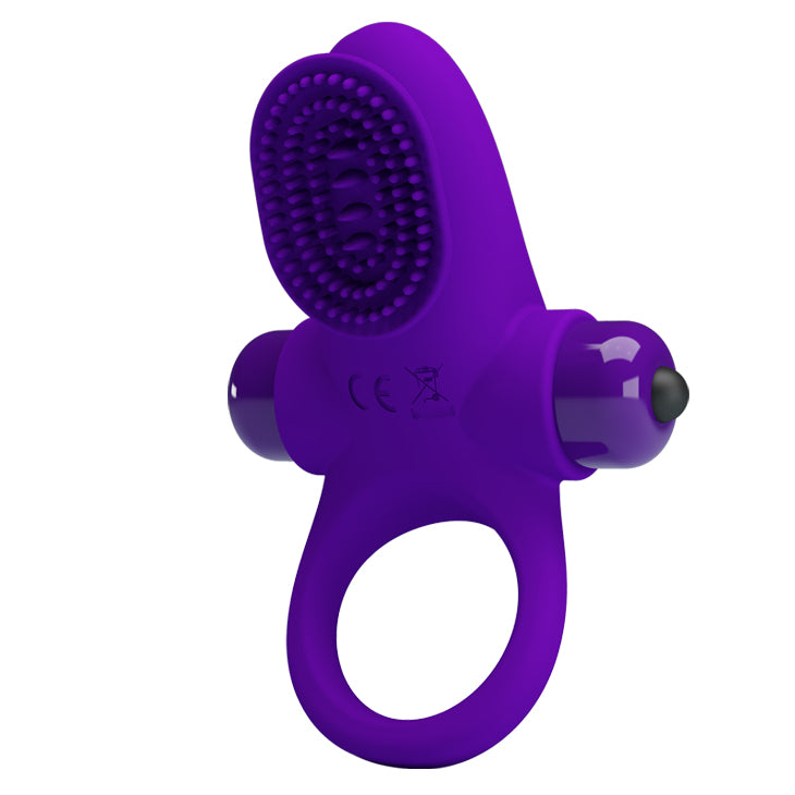 Pretty Love Couples Vibrating Cock Ring II Purple
