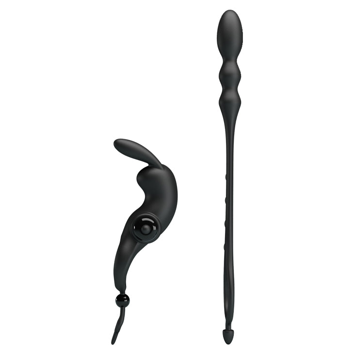 Pretty Love Vibrating Penis Sleeve V - Cock Ring And Anal Plug