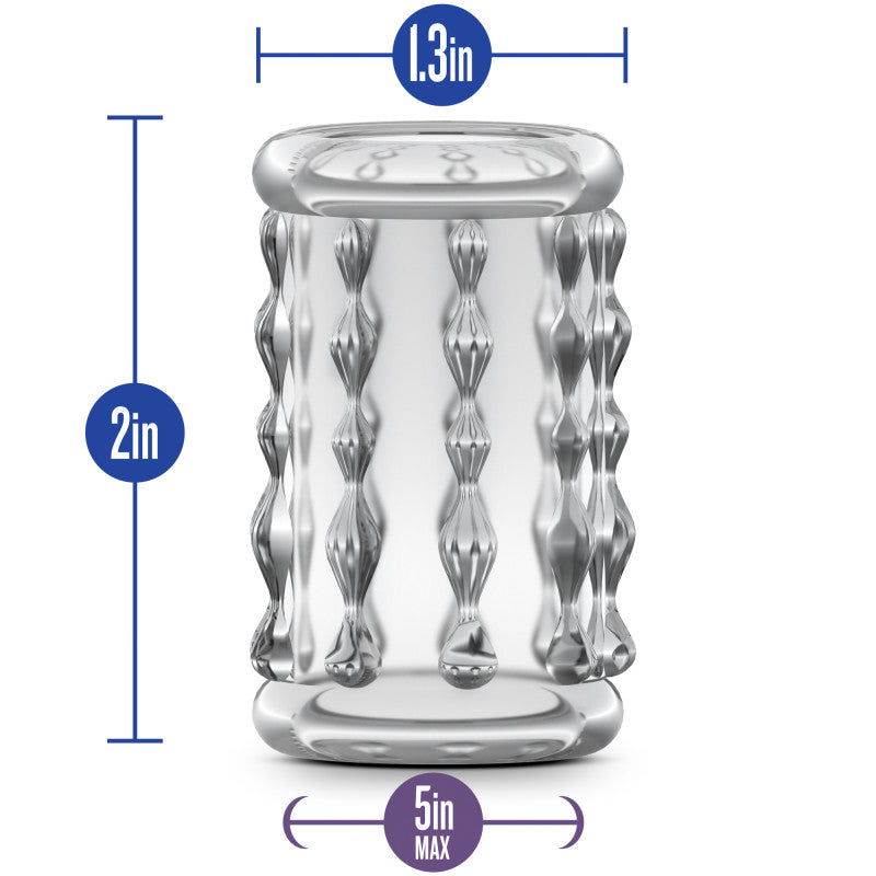 Blush Novelties | Stay Hard Cock Sleeve 04 - Clear Penis Sleeve