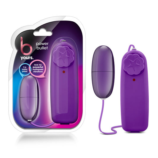 Blush Novelties B Yours Power Bullet Purple