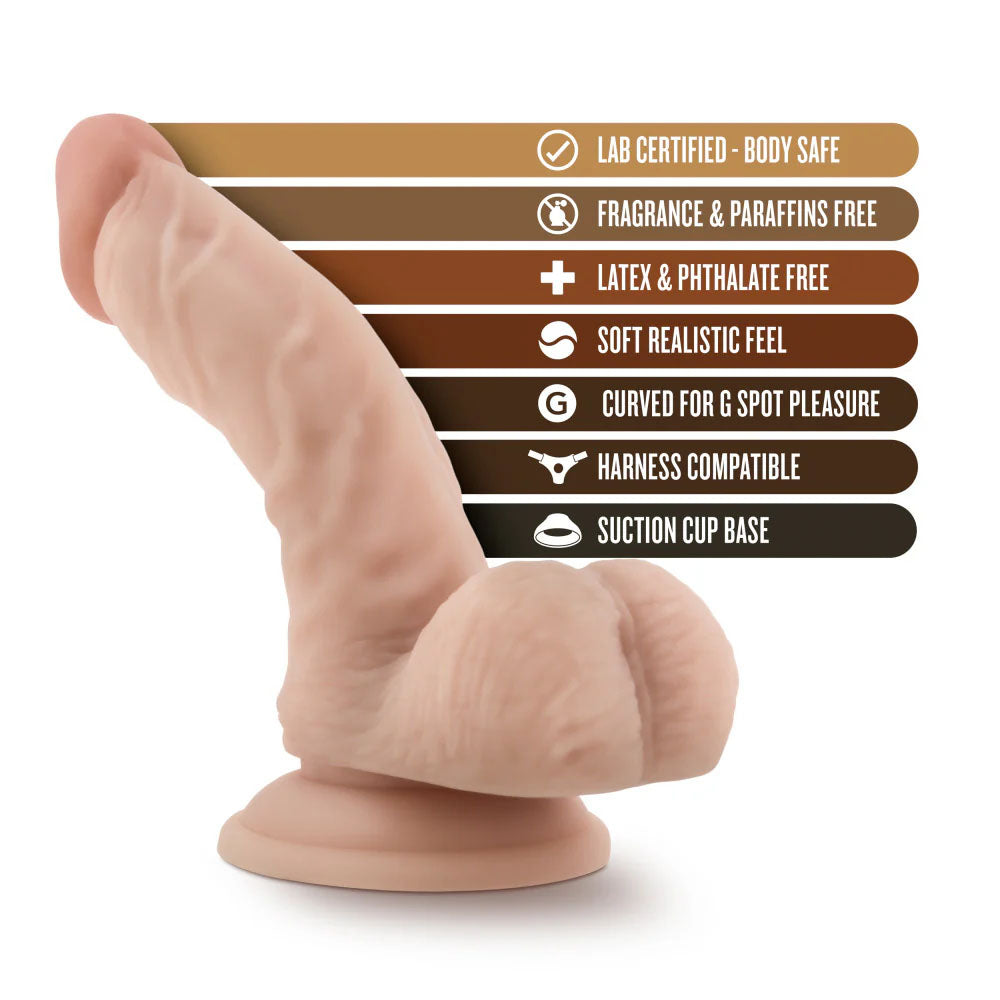 Blush Novelties | Coverboy - The Boy In Blue - Flesh 16.5cm (6.5") Dong Dildo
