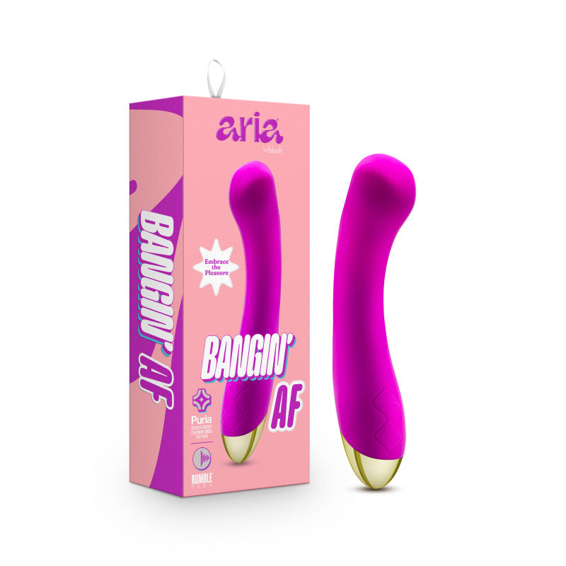 Blush Novelties | Aria Bangin' AF - Purple 18.4cm Vibrator