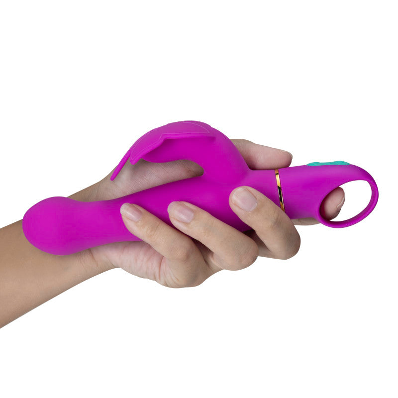 Blush Novelties | Aria Naughty AF - Plum 18.4cm Butterfly Vibrator