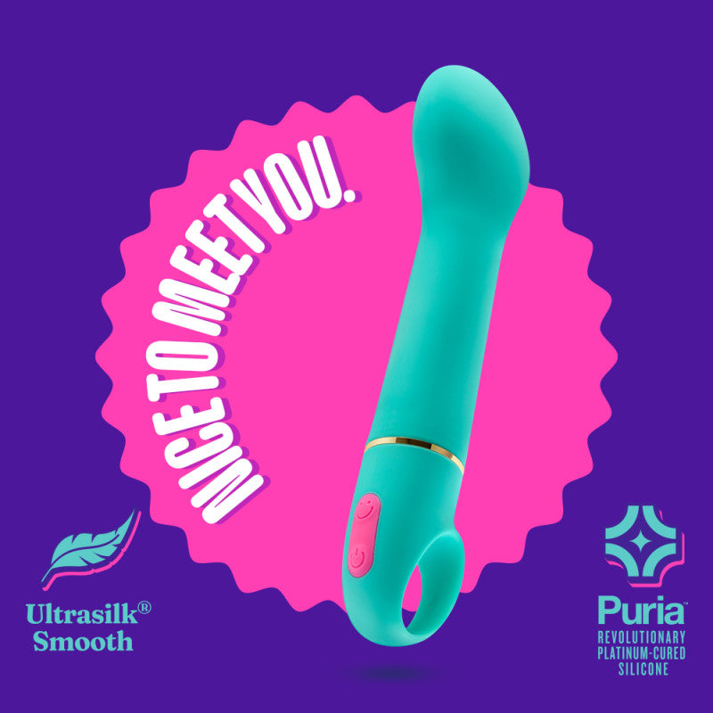 Blush Novelties | Aria Flirty AF - Teal 16.5cm Vibrator