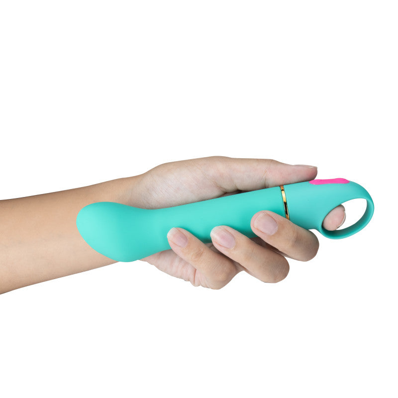 Blush Novelties | Aria Flirty AF - Teal 16.5cm Vibrator