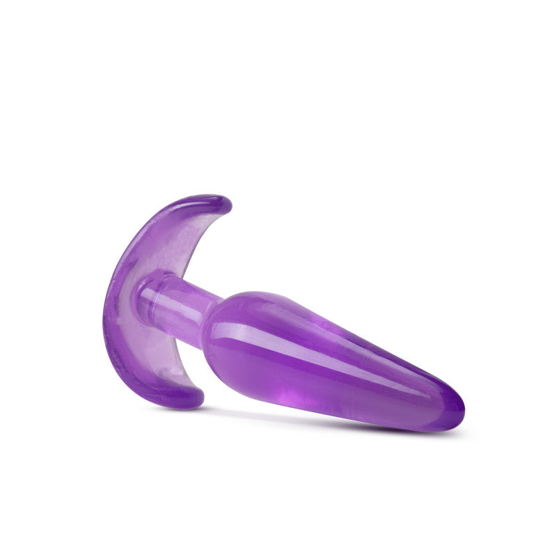 Blush Novelties B Yours Slim Anal 10.8cm Butt Plug Purple