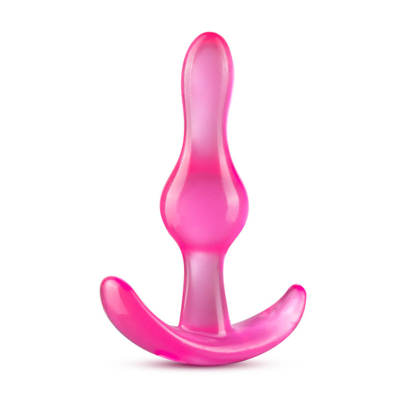 Blush Novelties B Yours Curvy Anal Plug 8.9cm Butt Plug Pink