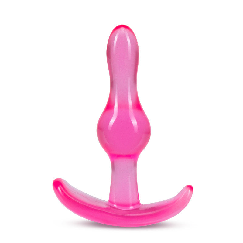 Blush Novelties B Yours Curvy Anal Plug 8.9cm Butt Plug Pink