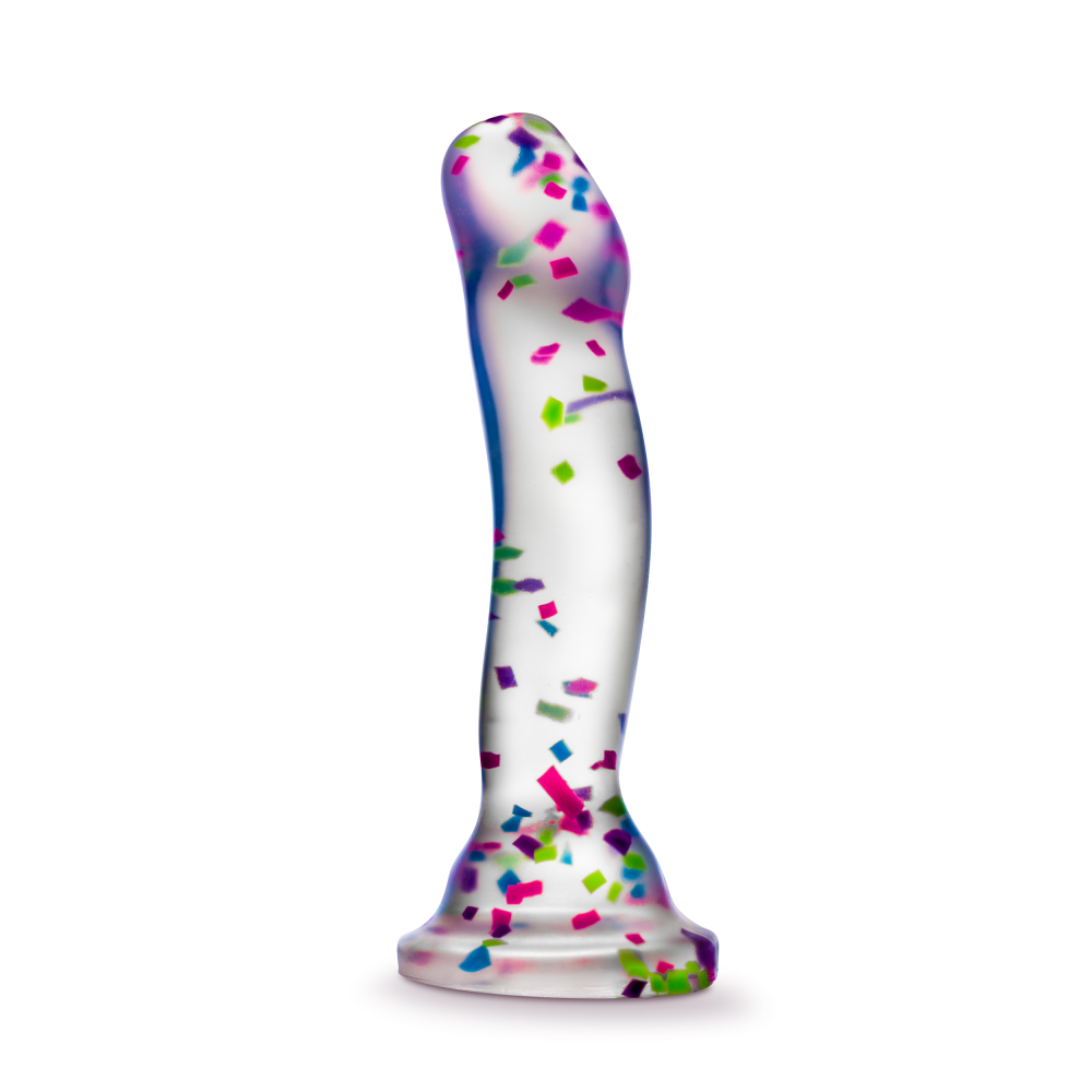 Blush Novelties | Neo Elite Glow Hanky Panky Glow In Dark Clear 19cm Dong Dildo