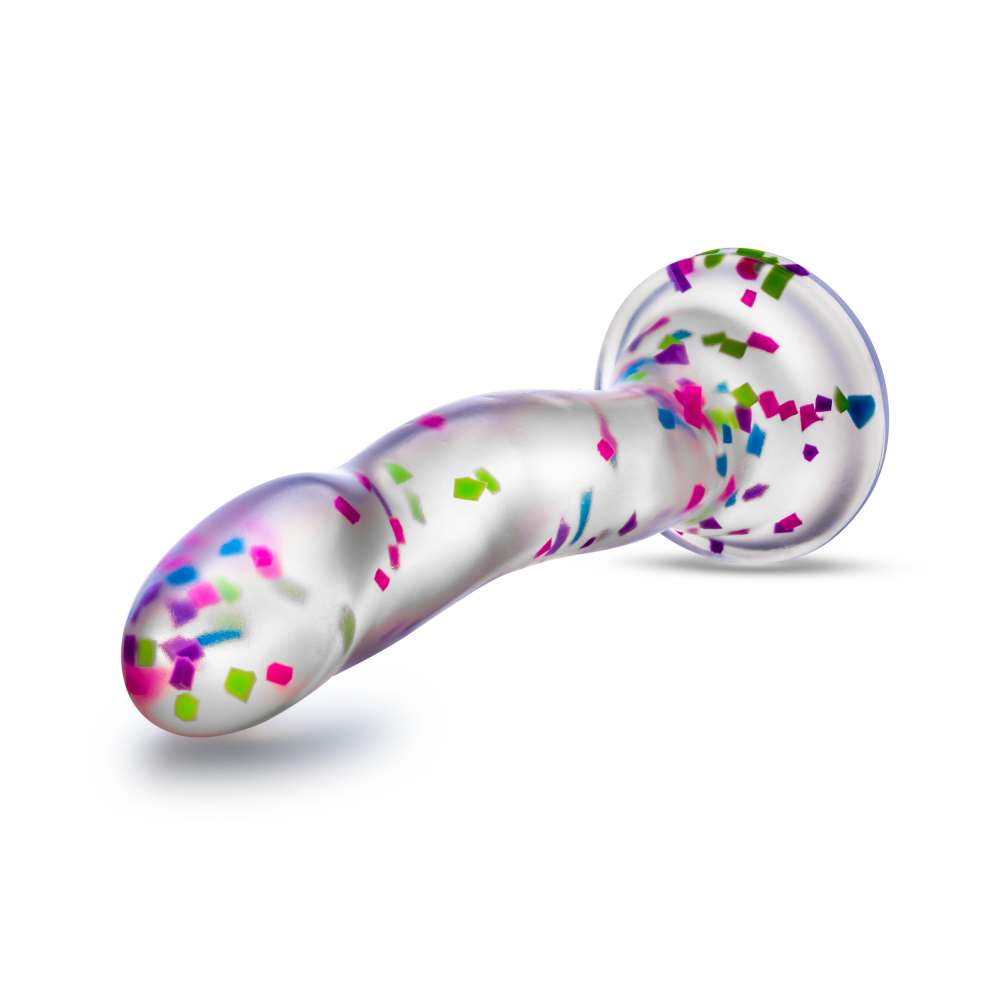 Blush Novelties | Neo Elite Glow Hanky Panky Glow In Dark Clear 19cm Dong Dildo