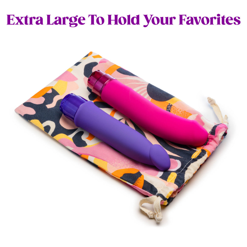 Blush Novelties | The Collection Burst Cotton Sex Toy Storage Bag
