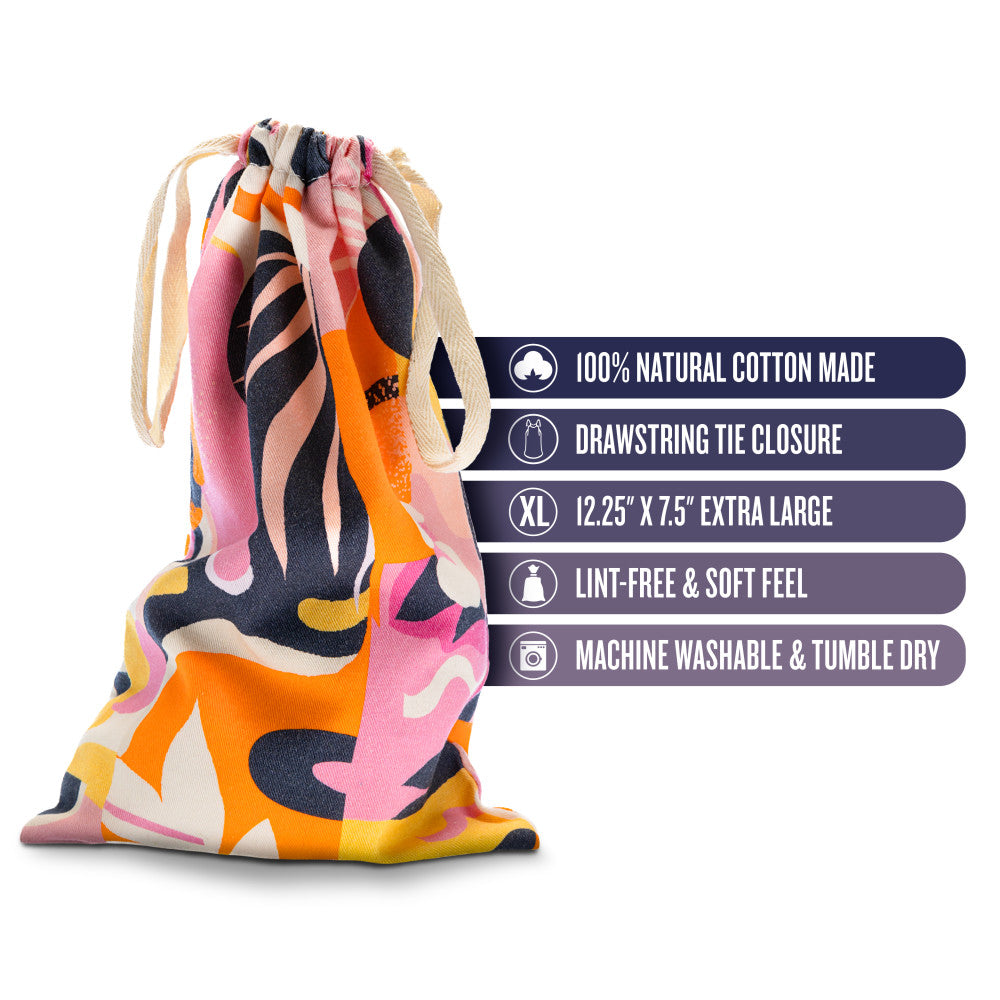Blush Novelties | The Collection Burst Cotton Sex Toy Storage Bag