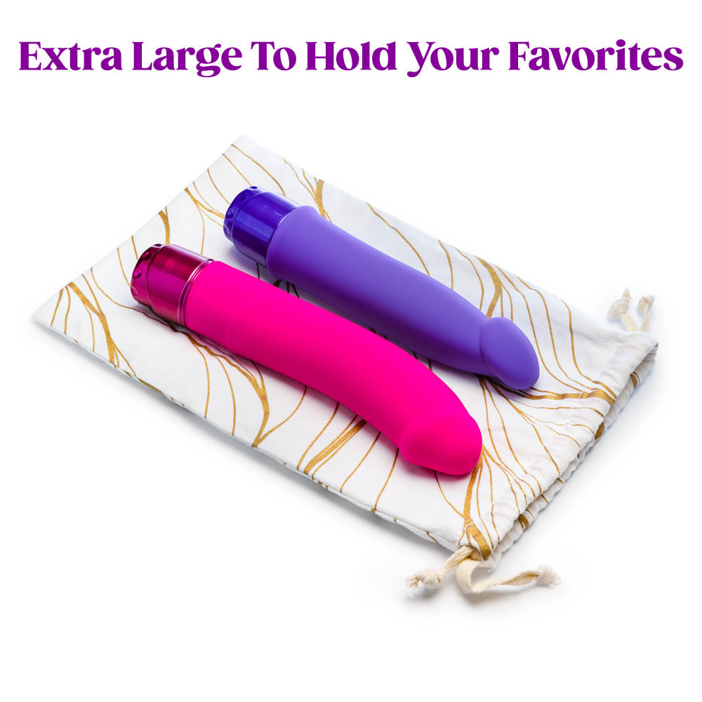 Blush Novelties | The Collection Embrace Cotton Sex Toy Storage Bag