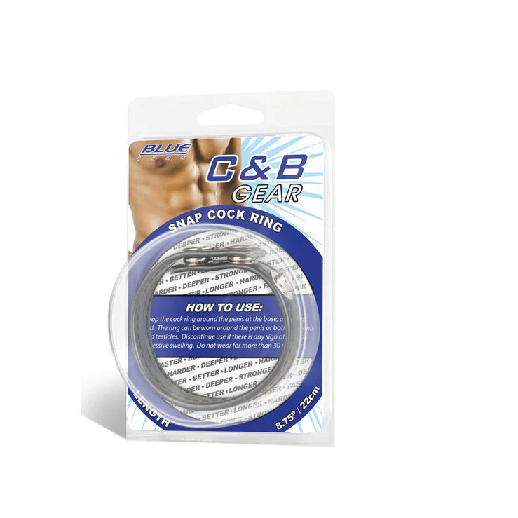 Electric EEL |  Blue Line Snap Cock Ring