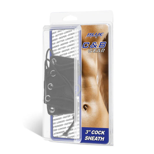 Electric EEL | Blue Line 3" Cock Sheath