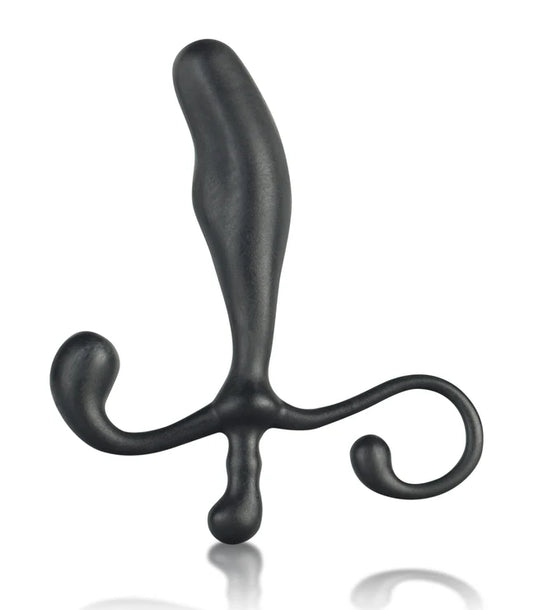 Electric EEL | Blue Line 5" Male P-Spot Massager Black