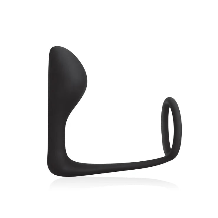 Electric EEL | Blue Line Cock Ring With P-Spot Plug