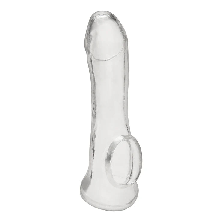 Electric EEL | Blue Line 6.25" Transparent Penis Enhancing Sleeve Extension