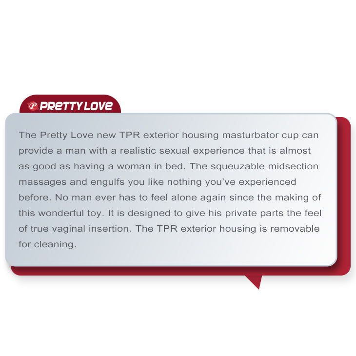 Pretty Love Alice Squeezable Vagina Masturbator