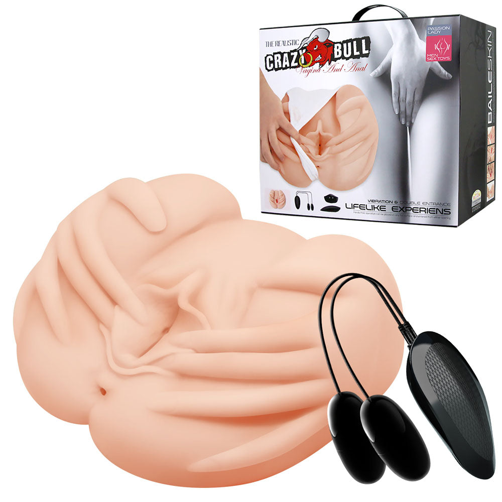 Crazy Bull Vibrating Spread Torso Masturbator