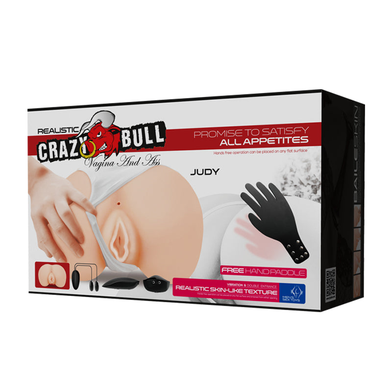 Crazy Bull Judy Vibrating Doggy-Style Masturbator