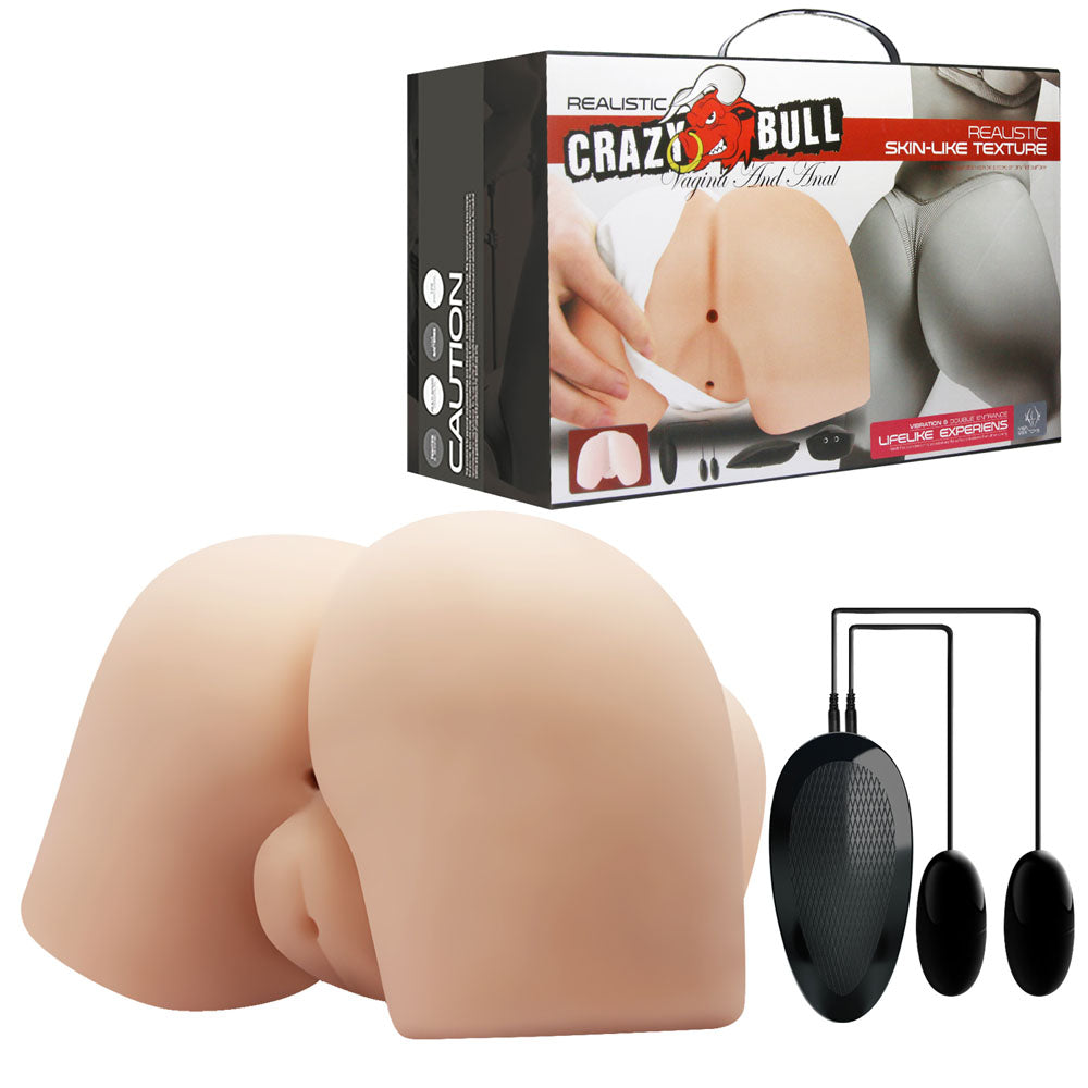 Crazy Bull Vibrating Doggy Style Torso Masturbator