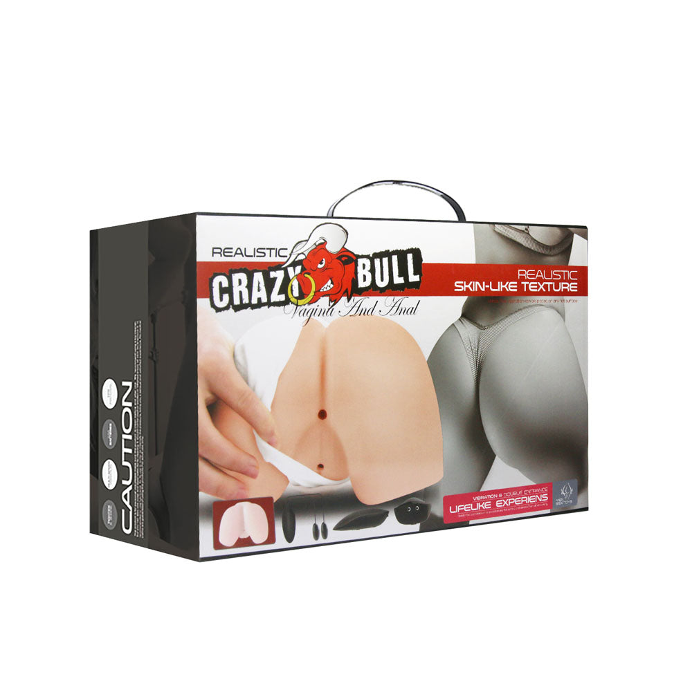 Crazy Bull Vibrating Doggy Style Torso Masturbator