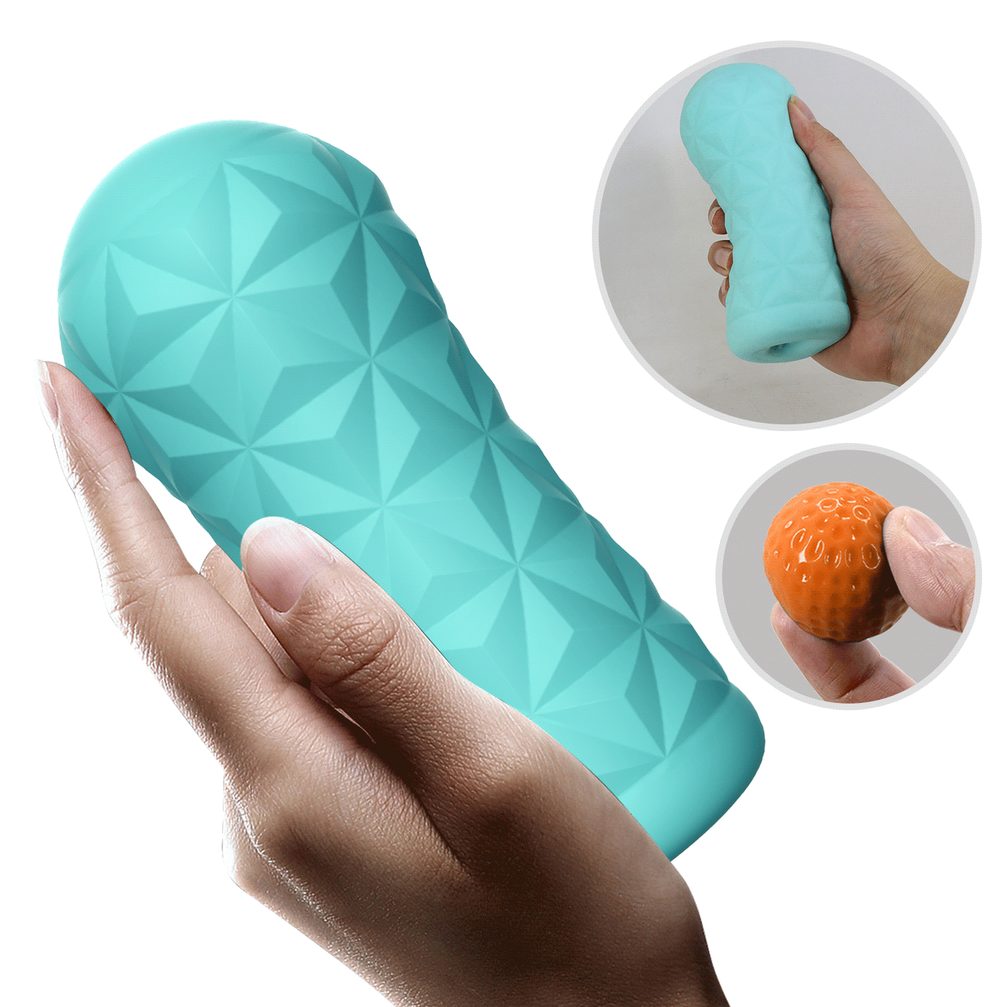 Pretty Love Victoria Caspar Coil & Ball Masturbator Green