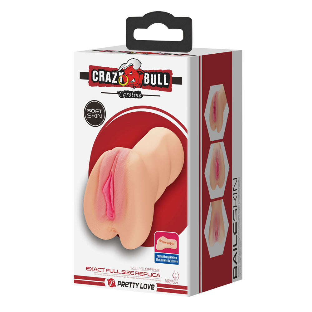 Crazy Bull Caroline Masturbator Vagina Stroker Flesh
