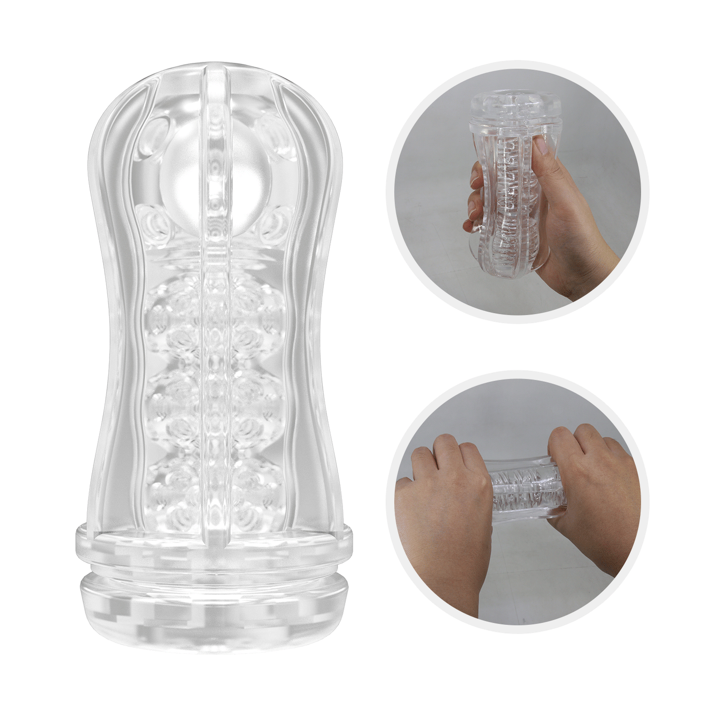 Pretty Love Vacuum Cup Ball-Rolling Masturbator (Stellar)