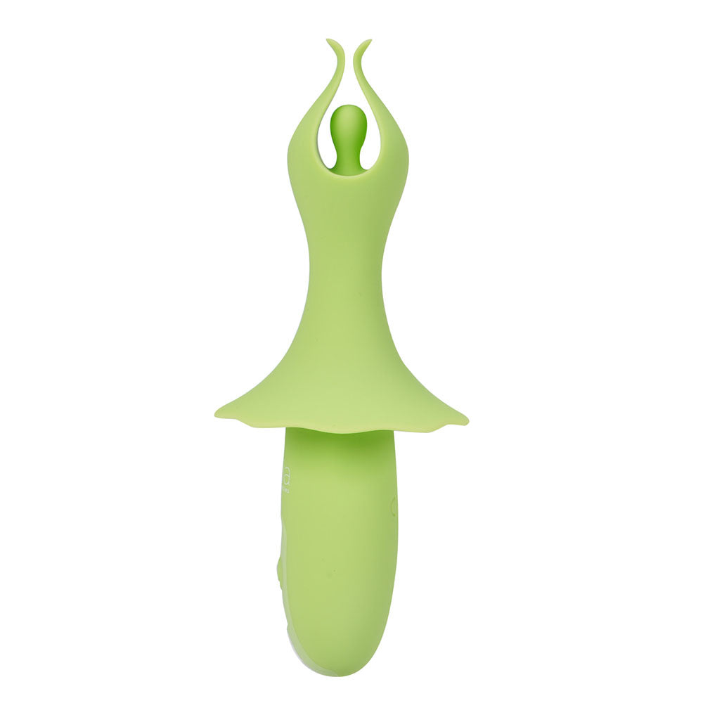 Maia Toys | Maia SIENNA - Green 15.2cm USB Rechargeable Fluttering Bullet