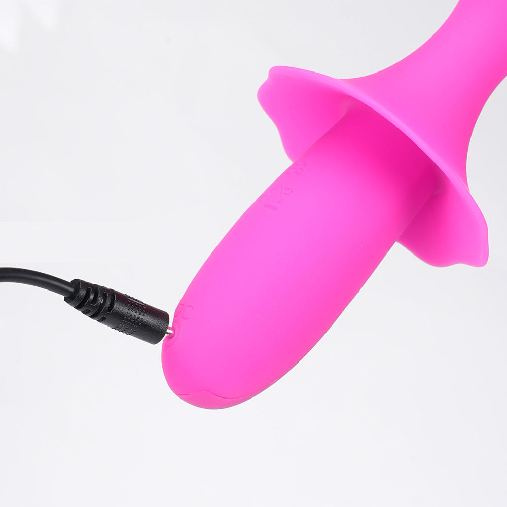 Maia Toys | Maia SIENNA - Pink 15.2cm USB Rechargeable Fluttering Bullet
