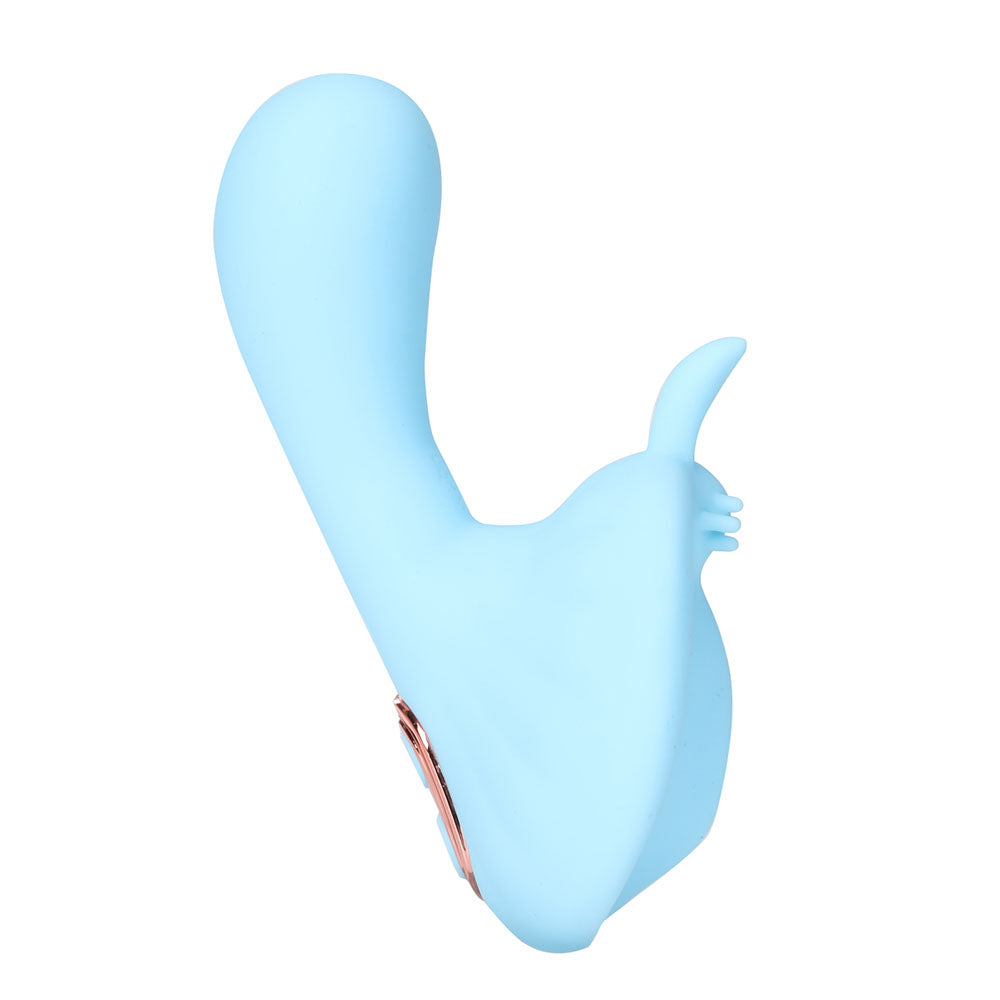 Maia Toys | Maia AVERI - 10 Function Dual Vibrator Stimulator - Blue