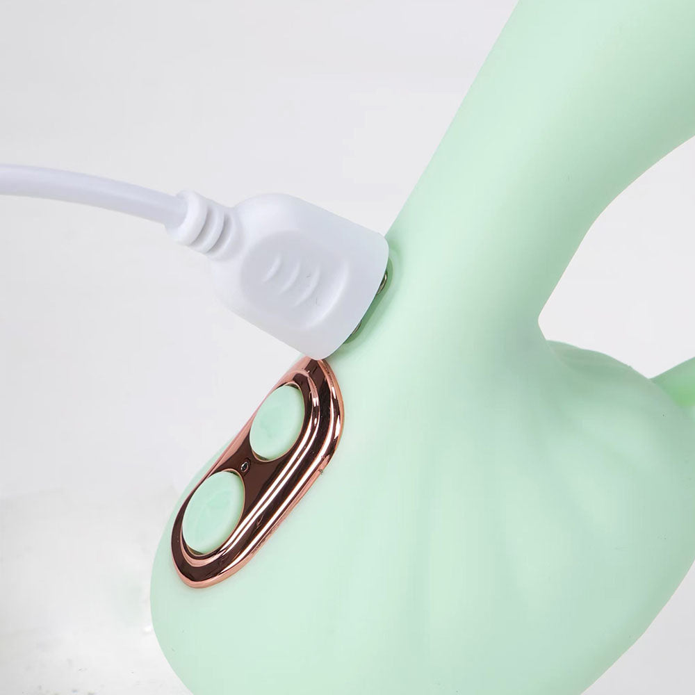 Maia Toys | Maia AVERI - 10 Function Dual Vibrator Stimulator - Green