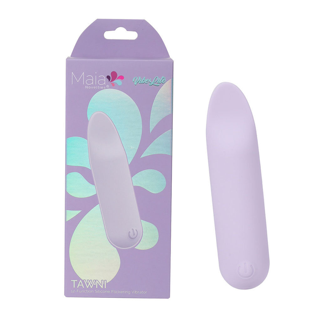 Maia Toys | Maia TAWNI - Lavender 9cm Bullet with Flickering Tip