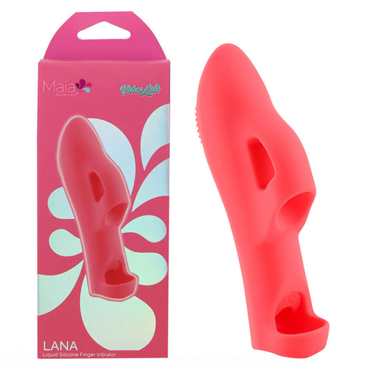 Maia Toys | Maia LANA - Red Finger Vibrator Stimulator