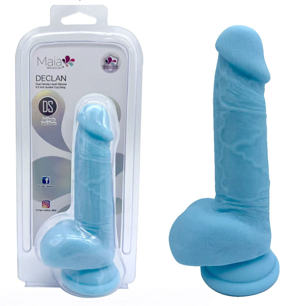 Maia Toys | Maia DECLAN - Blue 16.5cm Dual Density Dong