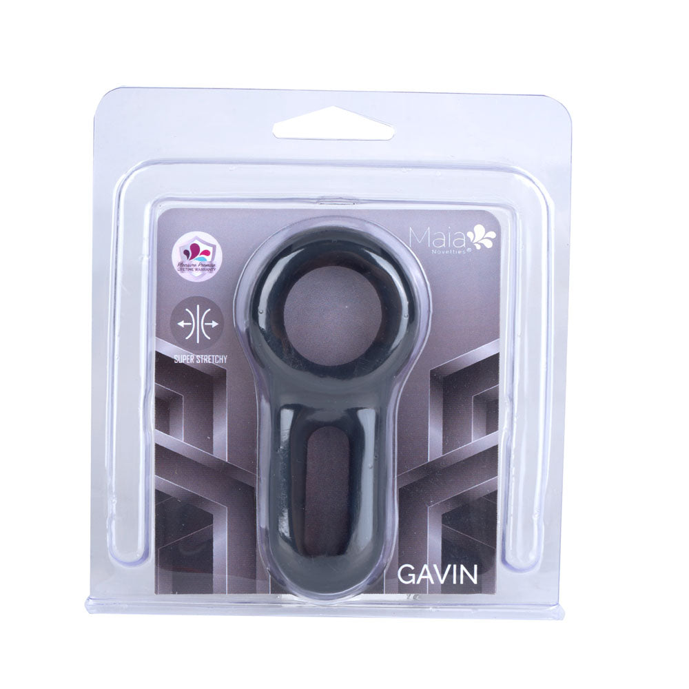 Maia Toys | Maia GAVIN - Black Cock & Balls Ring