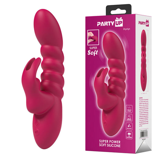 Party Up Brynlyn Rabbit Vibrator Pink