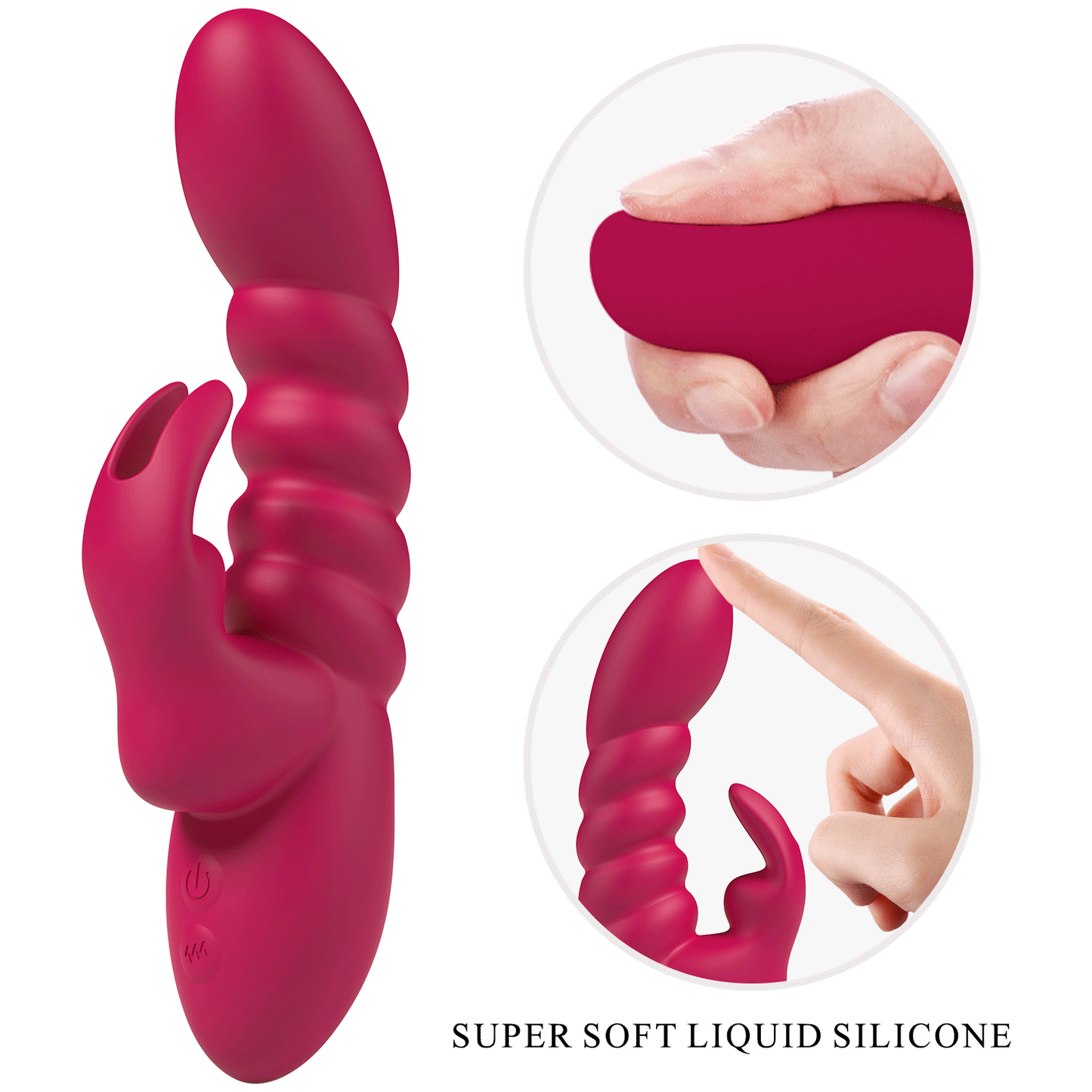 Party Up Brynlyn Rabbit Vibrator Pink